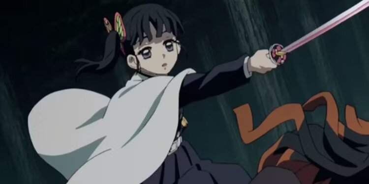 Les épées rose clair représentent les fleurs